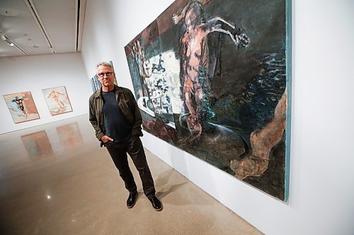 JOHN WOODS / FREE PRESS
Patrick Mahon, who is curating the art exhibit Sheila Butler: Other Circumstances - a retrospective on the Winnipeg based artist, is photographed in the University of Manitoba gallery Tuesday, September 17, 2024. 

Reporter: ?