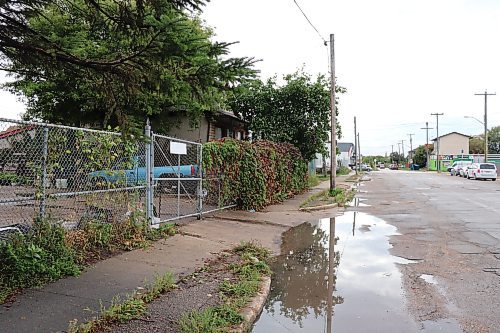 Winnipeg police seized more than a dozen vehicles from a compound in the 200 block of Tecumseh Street. (Tyler Searle / Winnipeg Free Press)