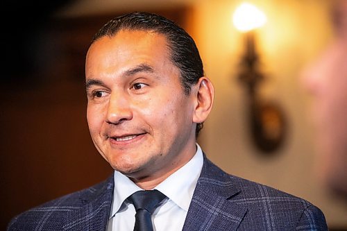 MIKAELA MACKENZIE / WINNIPEG FREE PRESS

Premier Wab Kinew defends the NDP caucus&#x573; decision to oust MLA Mark Wasyliw at the Manitoba Legislative Building on Tuesday, Sept. 17, 2024.

For Carol story.
Winnipeg Free Press 2024