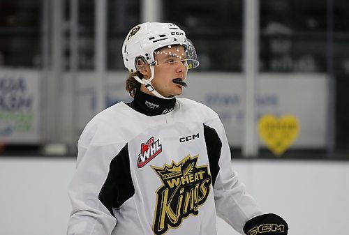 Brandon Wheat Kings forward Joby Baumuller had a good pre-season and is a candidate to make a big jump in his play this season. (Perry Bergson/The Brandon Sun)
Sept. 20, 2024