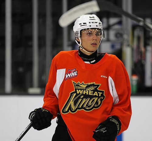 Dominik Petr enters his second season with the Brandon Wheat Kings and is excited about their prospects to have a successful year. (Perry Bergson/The Brandon Sun)
Sept. 20, 2024