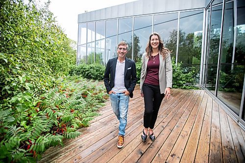 MIKAELA MACKENZIE / WINNIPEG FREE PRESS

Roy McLaughlin (left) and Loretta Kulchycki, who founded the Manitoba Association of Artificial Intelligence Professionals together, on Thursday, Sept. 19, 2024.

For Martin Cash story.
Winnipeg Free Press 2024