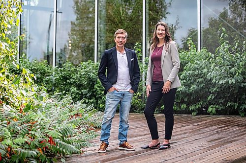 MIKAELA MACKENZIE / WINNIPEG FREE PRESS

Roy McLaughlin (left) and Loretta Kulchycki, who founded the Manitoba Association of Artificial Intelligence Professionals together, on Thursday, Sept. 19, 2024.

For Martin Cash story.
Winnipeg Free Press 2024