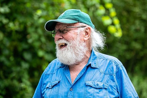 MIKAELA MACKENZIE / WINNIPEG FREE PRESS

Ken Avery, retired teacher and former school trustee, at the grand opening of Lord Selkirk School Division&#x573; Albert Beach Trail field trip site on Thursday, Sept. 19, 2024.

For Maggie story.
Winnipeg Free Press 2024