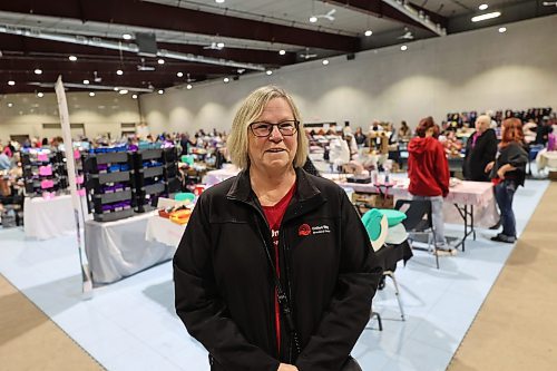 United Way of Brandon operation director Janis Evens says the event had over 140 tables featuring everything from handcrafted items to repurposed goods and drew an estimated 1,500 patrons. (Abiola Odutola/The Brandon Sun)