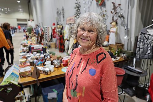 United Ways of Brandon's long time vendor Lois Washington (Abiola Odutola/The Brandon Sun)