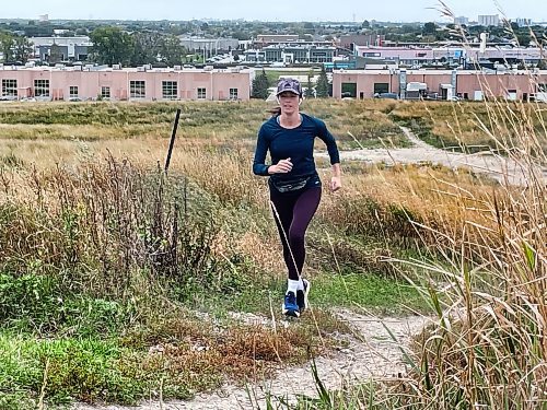 Ruth Bonneville / Free Press

Standup - hill run

Avid runner, Marielle Cayer, runs uo the Bison Butte hill near Fort Whyte while training Monday afternoon for the upcoming WFPS Run this October.


Sept 23rd,  2024