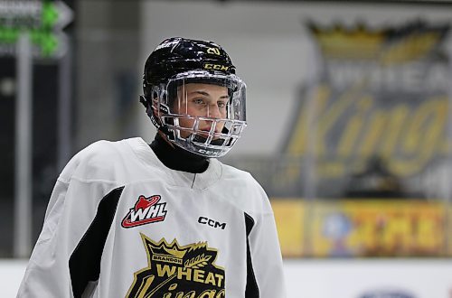 Brandon Wheat Kings forward Ben Binder-Nord is the lightest player on the team at 162 pounds, but the Calgary product more than makes up for it with his truculence on the ice. (Perry Bergson/The Brandon Sun)
Sept. 23, 2024