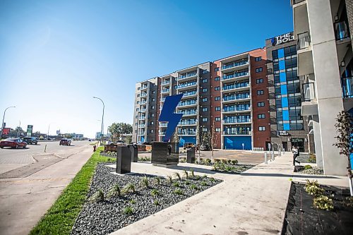 MIKAELA MACKENZIE / WINNIPEG FREE PRESS
	
The Bolt, a luxury apartment block on Pembina, on Tuesday, Sept. 24, 2024. 

For Aaron Epp story.
Winnipeg Free Press 2024