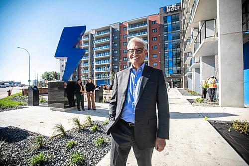 MIKAELA MACKENZIE / WINNIPEG FREE PRESS
	
Globe Capital Management president and CEO Richard Morantz at The Bolt, a luxury apartment block on Pembina, on Tuesday, Sept. 24, 2024. 

For Aaron Epp story.
Winnipeg Free Press 2024