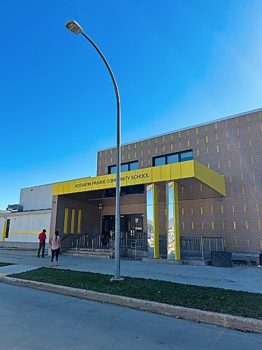 Keewatin Prairie School at 1570 Elgin Ave. West (Tyler Searle / Free Press)