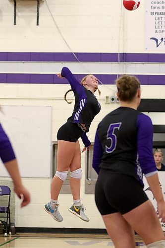 Vincent Massey's Jersey Hansen-Young has committed to the University of Manitoba Bisons women's volleyball team for the 2025-26 Canada West season. (Thomas Friesen/The Brandon Sun)