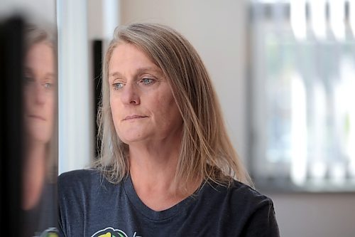 Ruth Bonneville / Free Press

Feature Silent Symptoms 

Portrait of Jennifer Borgfjord wearing her important message to women written on her t-shirt - Know you're Lemons.  Essentially it means that women should know their breast health and advocate  for themselves because the province is failing them in this area. 

Breast Cancer story about Jennifer Borgfjord and Heather Brister, two women with dense breasts that did not have their cancerous tumours identified during their routine mammograms because they did not show up.  Both women should&#x576;e been told they needed an ultrasound or an MRI due to the nature of their breast tissue being dense which could&#x576;e  avoided the tumours from growing undetected. 

Heather was 44 when she found a 2cm lump during a self-breast exam. She had a mammogram, was told she was fine, and sent back home. 7 months later that lump was 10cm. She has had to have a mastectomy and the risk of the cancer spreading.  She has been told to basically live a full life as much as she can.

Similar story with Jennifer except that her tumour was removed, and she is considered to be in a stable condition. She must take  a bunch of meds daily.

The story is about how the MB health system has failed these women and how other women in the province should advocate  for themselves. Additionally in the province women are not allowed to self-refer for mammograms.

Story by AV Kitching 

Sept 25th,  2024