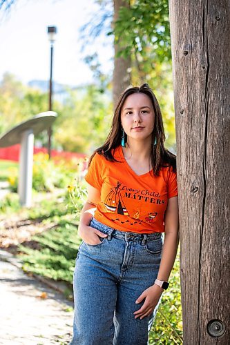 MIKAELA MACKENZIE / FREE PRESS
	
Raven Morrisseau at the Indigenous Services Centre at the University of Manitoba (U of M) on Thursday, Sept. 26, 2024. She is traveling to Iqaluit with a U of M student group next week and believes that education is crucial to fostering reconciliation. 

For Malak story.
Winnipeg Free Press 2024