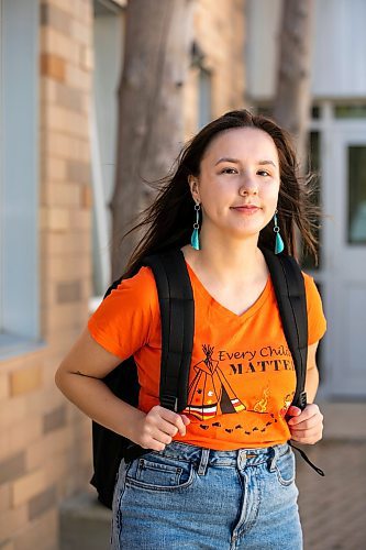 MIKAELA MACKENZIE / FREE PRESS
	
Raven Morrisseau at the Indigenous Services Centre at the University of Manitoba (U of M) on Thursday, Sept. 26, 2024. She is traveling to Iqaluit with a U of M student group next week and believes that education is crucial to fostering reconciliation. 

For Malak story.
Winnipeg Free Press 2024