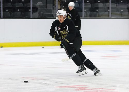 Adam Belusko's dream of playing hockey in North America came true when the Brandon Wheat Kings grabbed him with the 41st overall scheduled pick of the 2024 Canadian Hockey League import draft in July. (Perry Bergson/The Brandon Sun)
Sept. 28, 2024