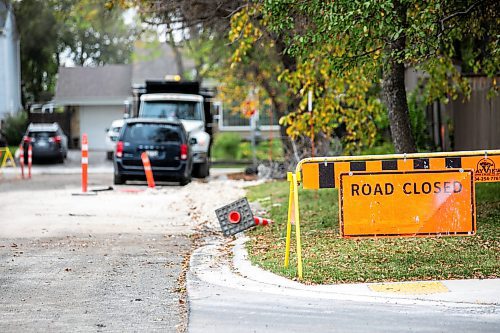 MIKAELA MACKENZIE / FREE PRESS
	
Construction at the end of Augusta Drive, near Greensboro Bay, on Tuesday, Oct. 1, 2024.

For long-term construction story.
Winnipeg Free Press 2024