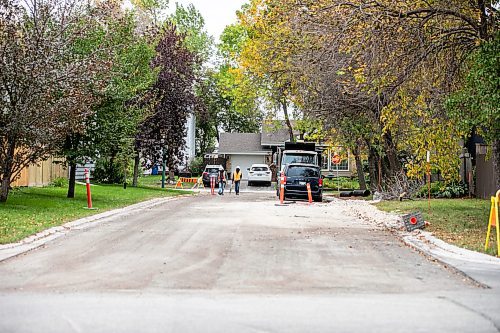 MIKAELA MACKENZIE / FREE PRESS
	
Construction at the end of Augusta Drive, near Greensboro Bay, on Tuesday, Oct. 1, 2024.

For long-term construction story.
Winnipeg Free Press 2024