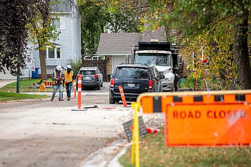 MIKAELA MACKENZIE / FREE PRESS
	
Construction at the end of Augusta Drive, near Greensboro Bay, on Tuesday, Oct. 1, 2024.

For long-term construction story.
Winnipeg Free Press 2024