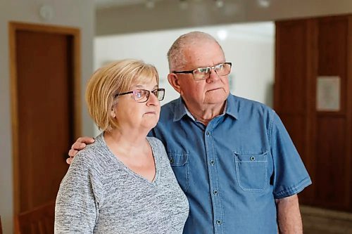 Henry and Mary Braun, an elderly couple from Manitoba, lost more than a third of their life’s savings to scammers. (Mike Deal/Winnipeg Free Press)