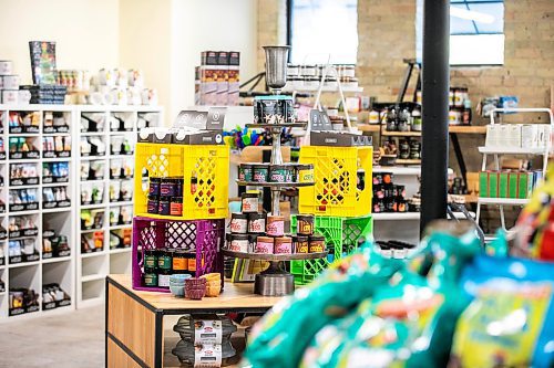 MIKAELA MACKENZIE / FREE PRESS
	
The new food store in the former Pancake House location at The Forks on Friday, Oct. 4, 2024. The store includes space for local food makers to create pop-ups and test new products. 

For Gabby story.
Winnipeg Free Press 2024