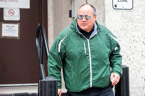 MIKAELA MACKENZIE / FREE PRESS

Former Winnipeg high school coach Kelsey McKay leaves the Woodsworth building for a break from his sentencing hearing on Tuesday, March 19, 2024. 

For Dean story.