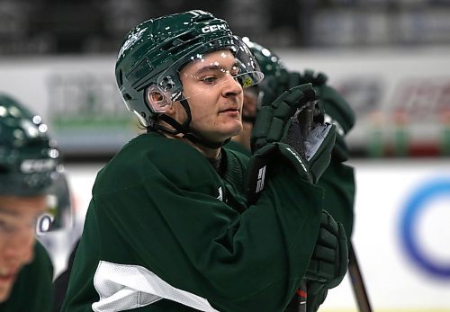 Nolan Chastko, shown during Everett Silvertips practice at Westoba Place on Monday, never gave up hope that his WHL dream would one day come true, although he admits he wavered at times. (Perry Bergson/The Brandon Sun)
Oct. 7, 2024