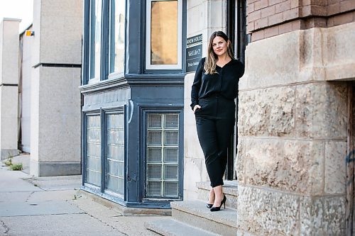 MIKAELA MACKENZIE / FREE PRESS
	
Leilah Perchaluk, founder of Knew House, at the membership club for women executives and entrepreneurs on Monday, Oct. 7, 2024.

For Aaron Epp story.
Winnipeg Free Press 2024