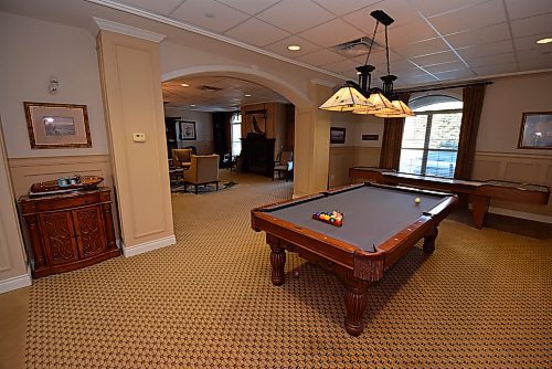 Todd Lewys / Free Press
A games area with pool table is just part of a main floor offering a salon, gym, movie theatre, bistro and more.