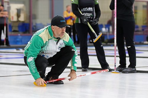 Cale Dunbar's foursome is back to defend its Taylor Jackson Financial Westman Superleague of Curling title this season. (Thomas Friesen/The Brandon Sun)