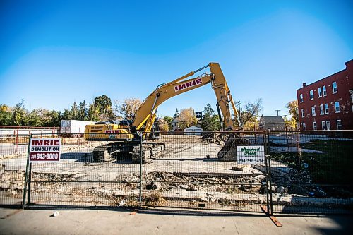 MIKAELA MACKENZIE / FREE PRESS
	
The cleaned up rubble site at 843 Main Street on Friday, Oct. 11, 2024.

For Joyanne story.
Winnipeg Free Press 2024