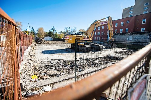 MIKAELA MACKENZIE / FREE PRESS
	
The cleaned up rubble site at 843 Main Street on Friday, Oct. 11, 2024.

For Joyanne story.
Winnipeg Free Press 2024