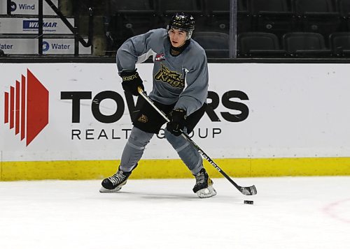 Overage forward Nolan Flamand of the Brandon Wheat Kings said his club will need a good start to beat the Spokane Chiefs when they visit Westoba Place tonight. (Perry Bergson/The Brandon Sun)
Oct. 16, 2024