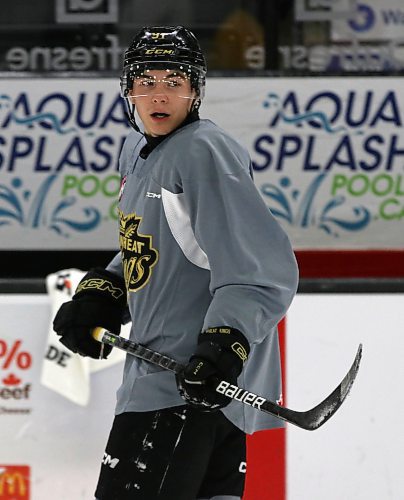 Overage forward Nolan Flamand of the Brandon Wheat Kings said his club will need a good start to beat the Spokane Chiefs when they visit Westoba Place tonight. (Perry Bergson/The Brandon Sun)
Oct. 16, 2024