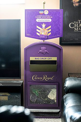 MIKAELA MACKENZIE / FREE PRESS
	
Marc Andre&#x2019;s Crown Royal whisky memorabilia collection on Wednesday, Oct. 16, 2024.

For Dave Sanderson story.
Winnipeg Free Press 2024