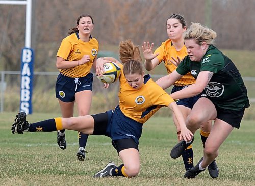 The Bobcats finished the season with two wins and two losses and will play in the 2-3 game at the PUWRC championships next weekend. (Thomas Friesen/The Brandon Sun)