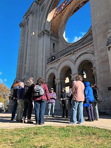 JOHN LONGHURST / FREE PRESS

Catholic women gather outside St. Boniface Cathedral earlier in October to pray for greater inclusion in that Church