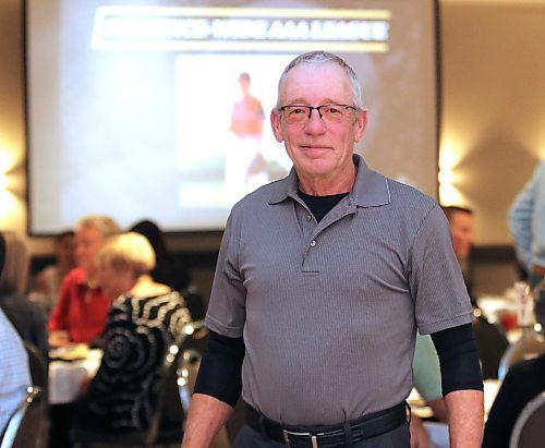 Peter Perreault of Russell was added to Baseball Manitoba's Honour Society at the organization's annual awards banquet on Saturday at Brandon's Clarion Hotel &amp; Suites. (Perry Bergson/The Brandon Sun)
Oct. 19, 2024