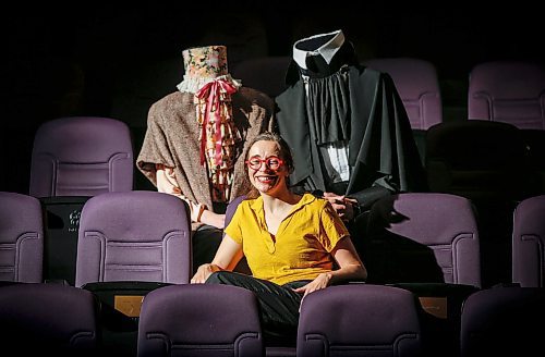 JOHN WOODS / FREE PRESS
Artistic director and choreographer Jolene Bailie is photographed with Winnipeg&#x2019;s Contemporary Dancers Aileen Holzritcher and Thomas Oberlin after rehearsing a new production at Rachel Browne Theatre Monday, October 21, 2024. 

Reporter: Jen