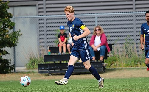 Victor Lamb of the Bobcats was named one of 10 MCAC True Sport award winners on Monday. (Thomas Friesen/The Brandon Sun)