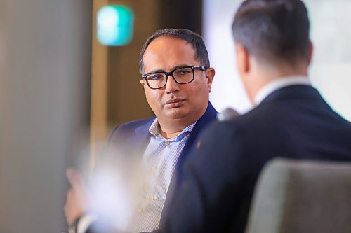 Ruth Bonneville / Free Press


Biz Chamber luncheon 

Chamber Board Chair Kevin Selch hosts Dharmesh Gandhi, partner at EY, 
 for a fireside chat providing insights to their business success during luncheon at RBC Convention Centre Wednesday. 

See Martin Cash story

Oct 23rd, , 2024
