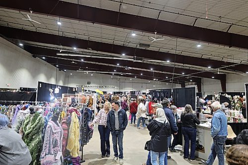 Brandon 'Big One' Art &amp; Craft Sales marks 35th edition of the sales on Saturday. (Abiola Odutola/The Brandon Sun)