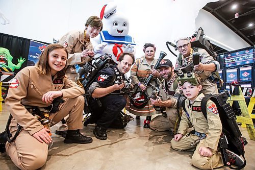 JOHN WOODS / FREE PRESS
Winnipeg Ghostbusters were on hand for photographs and autographs during Comiccon at the Convention Centre Sunday October 27, 2024. The group is available for functions, birthday parties and special events.

Reporter: ?