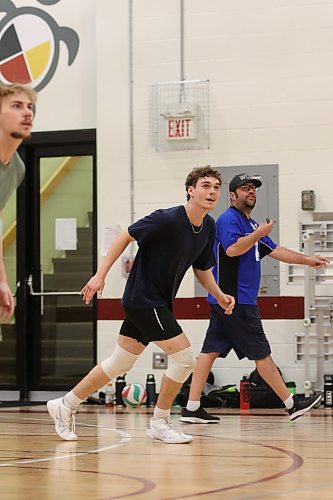 Cougars' outside hitter Zane Dyck is back for a third and final MCAC season. (Thomas Friesen/The Brandon Sun)