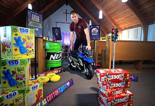 Ruth Bonneville / Free Press

LOCAL - Light up the Night,  Halloween alternative at Springfield Heights Mennonite Church

Photo of Pastor Graham Hunt, with Church of the Rock (Bronx Park located at Springfield Heights Mennonite Church.  Pastor Hunt and his staff are busy preparing for hundreds of kids to enjoy a fun evening of games, races and candy at their Light up the Night &#x4b4;rick-or-treat&#x4e0;alternative party.

Subject: Some parents have foregone traditional trick-or-treating in favour of safer alternatives amid crime and tainted candy. An indoor trick or treating event is being held at the Springfield Heights Mennonite Church tomorrow evening with candy, games, lazer tag and prizes. Pastor Graham Hunt said the event sees about 300 kids annually. Hunt says parents are relieved they can take their kids.

Reporter: Nicole Buffie

Oct 30th, , 2024
