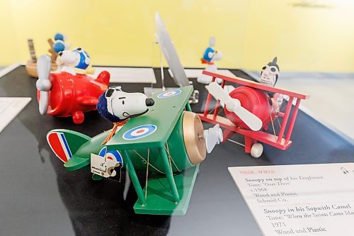 MIKE DEAL / FREE PRESS
Snoopy and the Red Baron is a touring exhibition curated by California's Shulz Museum that focuses on Snoopy's World War I Flying Ace persona which is now on display at the Royal Aviation Museum of Western Canada.
Reporter: Jen Zoratti
241030 - Wednesday, October 30, 2024.