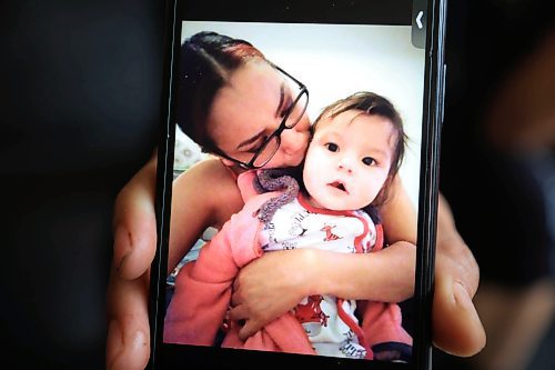 Ruth Bonneville / Free Press

Local -  remains of human infant
Gypsumville RCMP investigating 

Photo from Natalie's phone of her with Xavia at about a year old.  This is the last time she was with her. 

Natalie Anderson responds with utter brokenness and grief after being informed by the RCMP earlier in the day that the remains found in June were that of Xavia Skye Lynn Butler.

Natalie Anderson cared for Xavia from a few days old until she was taken from her and placed with her biological mom at around 1 year of age.  She never saw her again,   

See story by Chris
 

