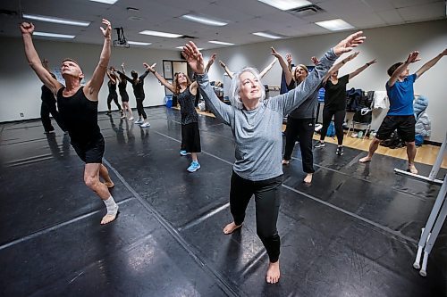 JOHN WOODS / FREE PRESS
Members of Chai Folk Ensemble rehearse for their upcoming show November 9 at the Asper Jewish Centre Tuesday November 5, 2024. The show will feature performer past and present.

Reporter: ben