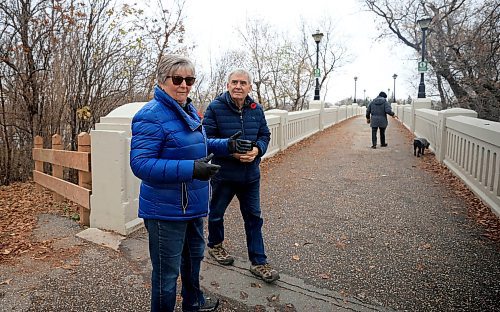 Ruth Bonneville / Free Press

Local Foot bridge repairs

Photos to go with story on repairs to the Assiniboine Park footbridge.

Avid walkers, Susan and Jim Barchyn, walk over the footbridge several times a week and love the connection it allows them to the north side of the river. 

See story by Kevin Rollason.  

Nov 6th,  2024