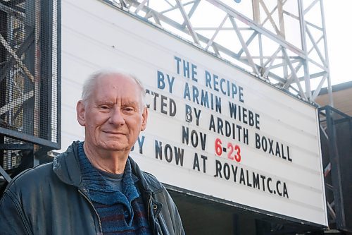 MIKE DEAL / FREE PRESS
Armin Wiebe started writing the characters in The Recipe &#x2013; the first production of the 2024-2025 Warehouse season &#x2013; in 1981. He describes the invention as revelatory: he was able to write characters who lived in Manitoba, who looked like and sounded like the places he grew up as the son of a roving schoolteacher in Southern Manitoba during the 1950s. Those characters have come of age and shifted for Wiebe&#x2019;s stage adaptation, to be directed by Ardith Boxall and starring four locals.
The Recipe will run at The Warehouse Theatre from November 6-23.
Reporter: Ben Waldman
241106 - Wednesday, November 06, 2024.